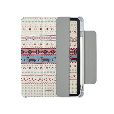 Ufology原创费尔岛适用ipadair6保护壳pro11寸平板mini6保护套air4/5磁吸全包air3笔槽13寸苹果7/8/9/10代