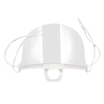 餐饮口罩专用食品食堂厨师厨房餐厅透明塑料防口水飞沫脸微笑面罩