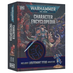 DK Warhammer 40,000 Character Encyclopedia 战锤 40000 角色百科全书 精装 儿童英语读物 全彩插图百科 12岁+英文原版进口图书