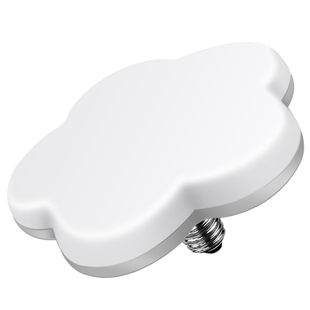 LED灯泡超亮节能照明E27螺口 创意梅花飞碟灯高亮客厅白光家用电