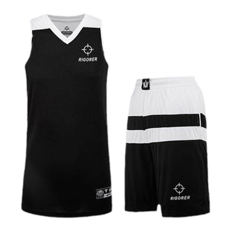 diy男士比赛印字号篮球服套装