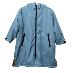 加厚儿童成人秋冬季游泳浴巾浴袍速干保暖袍冬泳沙滩潜水斗篷外套