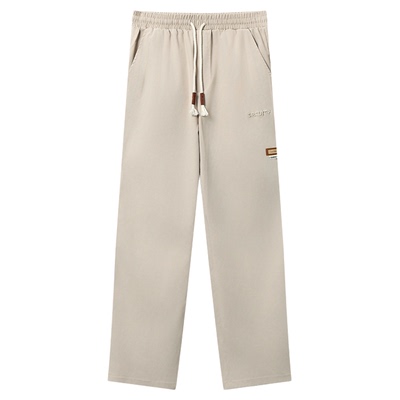 回力裤子男款宽松直筒冬装运动裤