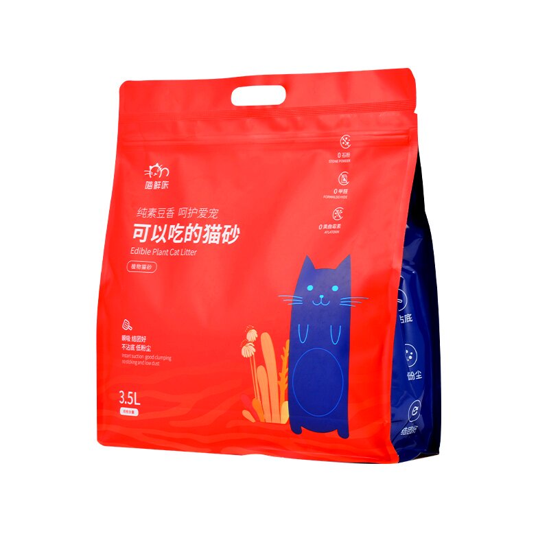 豆腐植物猫砂除臭无尘可冲厕所马桶幼猫猫砂0石粉0甲醛0黄曲霉素