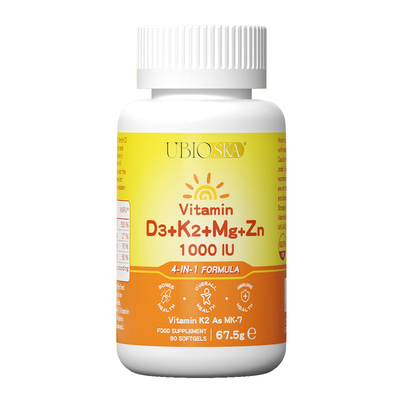 维生素d3k2镁三合一锌1000iu儿童