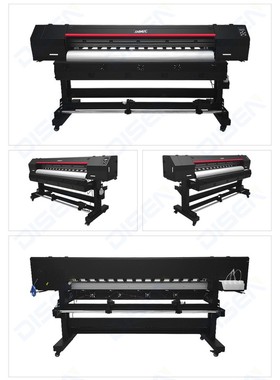 户内外广告写真机车身贴灯布喷绘机 banner eco solvent printer