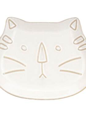 华孚家用卡通猫咪碗盘餐具套装