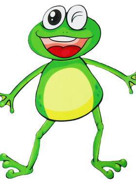 青蛙穿衣服froggy绘本毛毡教具