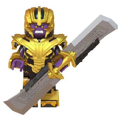 复仇者4MK1战甲积木人仔雷神玩具