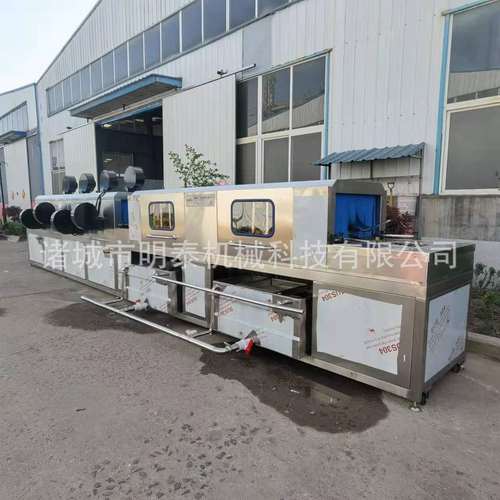 商用隧道式洗箱机鸡蛋筐牛肉筐果蔬筐啤酒筐托盘去油污洗筐机