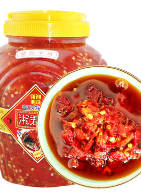 湘君府鱼头剁椒桶装湖南风味辣酱