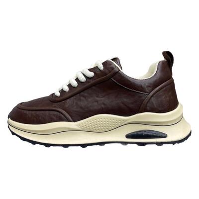 油蜡皮男鞋轻便高级感休闲鞋