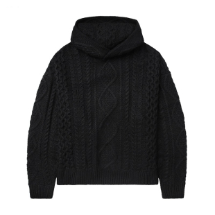 正品essentials连帽毛衣针织衫重磅男女情侣FOG复线卫衣FW23美式