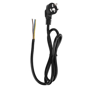 国标纯铜三芯3*0.5/0.75/1.5平方电源连接线三项带插头延长电源线