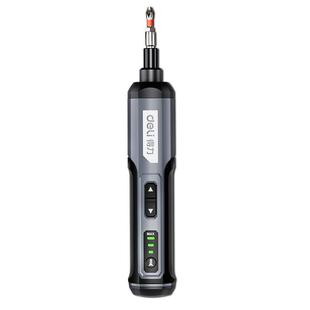 得力电动螺丝刀套装多功能锂电充电式家用小型十字起子电动钻工具