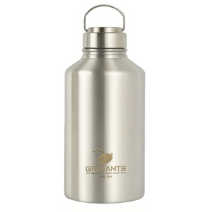 超大容量全钢单层水壶酒壶2500ml