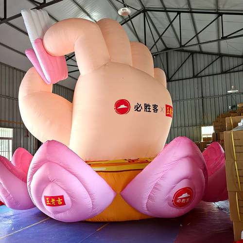 气模厂家直营卡通造型充气道具庆典庆典模型户外活动装饰赛事人偶