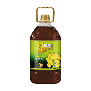 福旺家纯菜籽油5升非转基因压榨食用油川味菜籽油官方正品批发