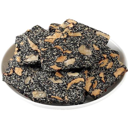 【0添加剂】黑芝麻核桃营养软糕枸杞传统糕点儿童孕妇休闲小零食