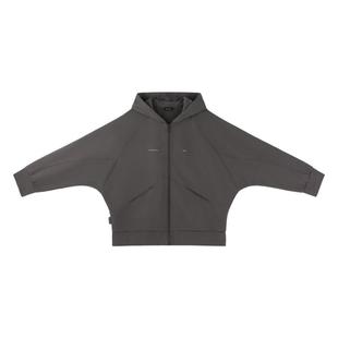 BJHG不计后果美式卫衣男款冬季暖皮针织开衫宽松蝙蝠袖连帽外套女