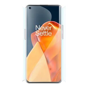 适用1加9pro手机膜防指纹一加9钢化水凝膜5G全包抗蓝光oneplus9r保护膜曲面前后膜防摔1+9rt一体膜软膜无白边
