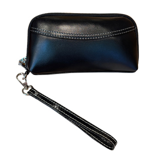 高颜值真皮小手包手机零钱包小巧轻便手拎包植鞣牛皮贝壳手拿包女