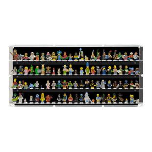 KGBOX用于乐高抽抽乐人仔壁柜71046 71017 76271透明亚克力展示盒