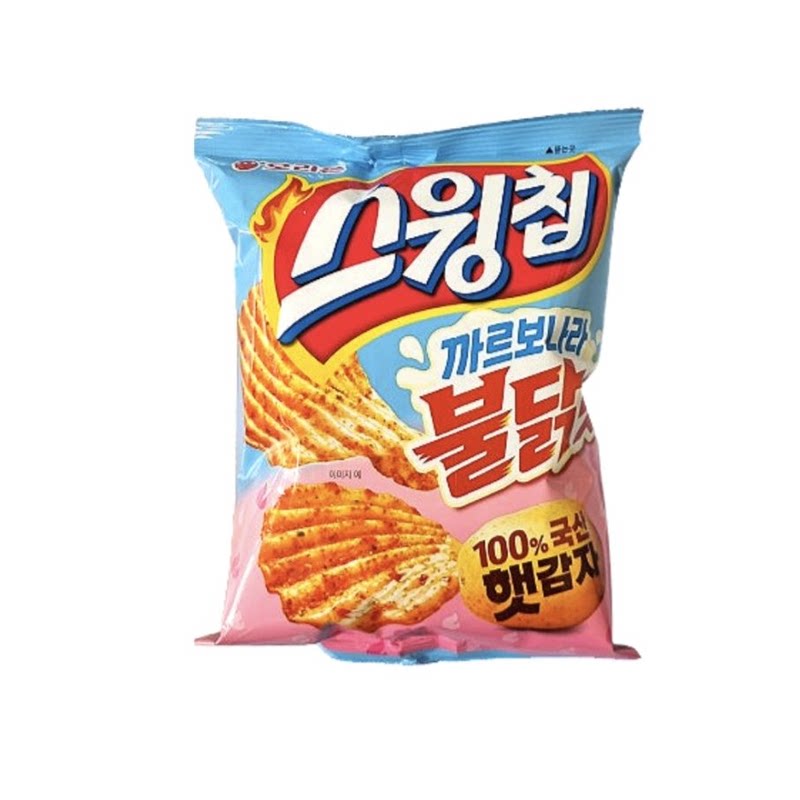 好丽友ORION奶油芝士火鸡味薯片