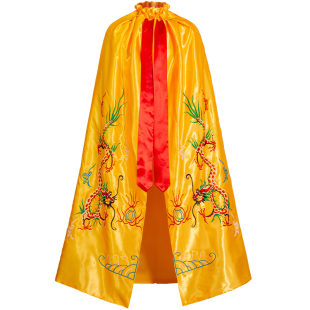 双龙披风佛像龙袍神明菩萨财神关帝庙仙家斗篷五爷还愿披袍披坎肩