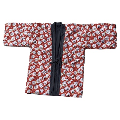 独特和风全棉半缠男女情侣款和服