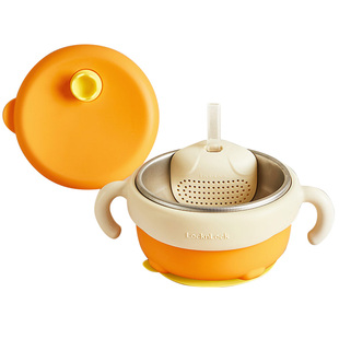 【自营】乐扣乐扣辅食碗宝宝专用注水保温碗儿童碗防摔防烫吸盘碗