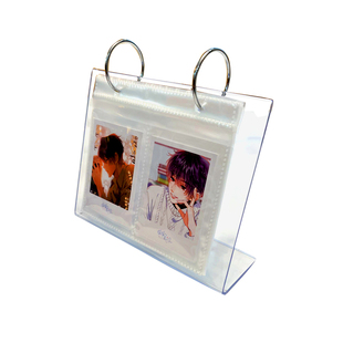 ins风34567810寸12寸A4台历卡册明信片展示小卡收纳册拍立得相册