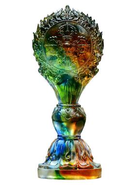 藏村室内客厅琉璃装饰摆件