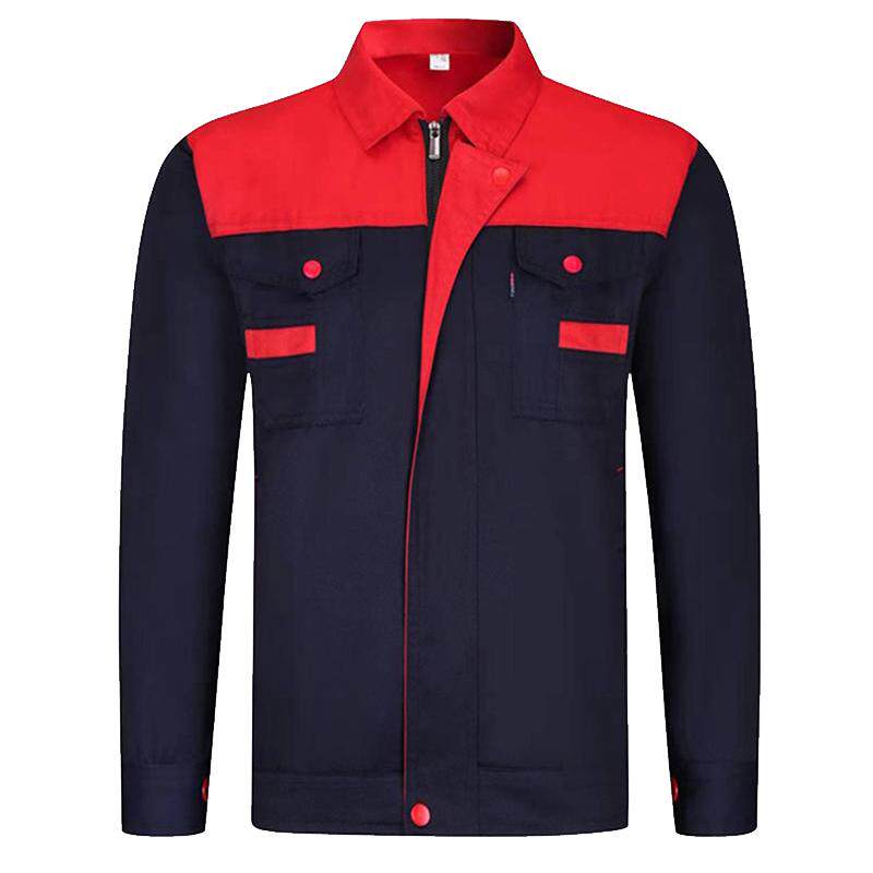 厂服工作服polo衫工衣衣服刺绣纯棉汽修车间劳保服套装定制印LOGO