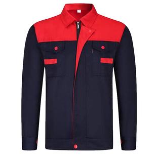 厂服工作服polo衫工衣衣服刺绣纯棉汽修车间劳保服套装定制印LOGO