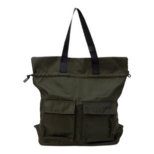 OCE简约系列双肩包两用休闲多功能可单肩帆布轻便背包斜挎书包