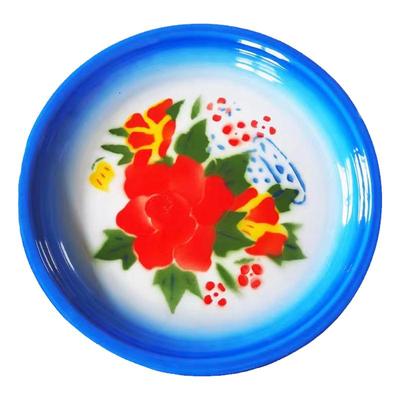 汤盘搪瓷通用圆形怀旧耐高温茶盘