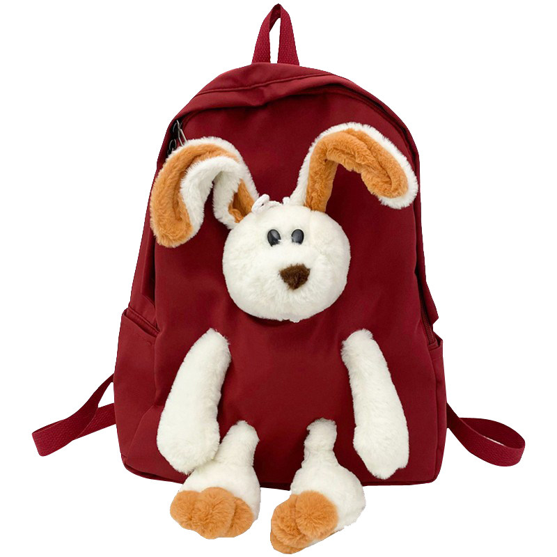 可爱玩偶书包大容量chic软萌背包