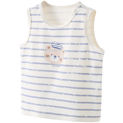 宝宝背心秋冬季护肚打底