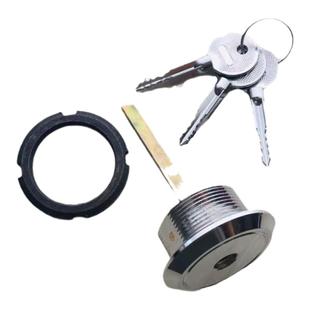 运钞车门锁锁芯押运车尾门十字花钥匙锁加粗锁头配件机械保险柜