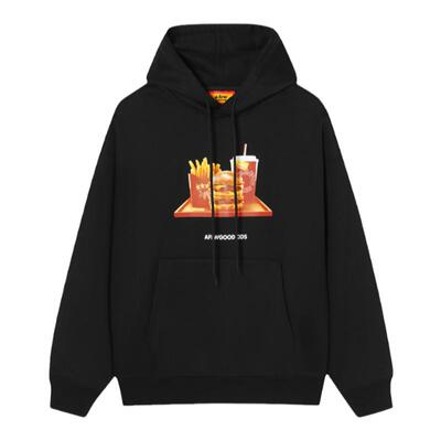 AFGK快餐与慢生活连帽卫衣AFGK