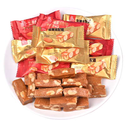 巴旦木海盐太妃糖坚果酥糖零食