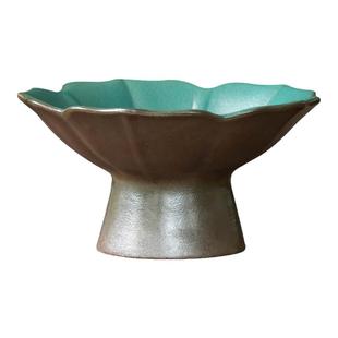 陶瓷中式古朴剑山插花器皿禅意百搭绿植花插花盆水培小桌面摆件