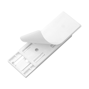 排插固定器壁挂插座插排免打孔自粘理线器固定墙上贴电线收纳神器