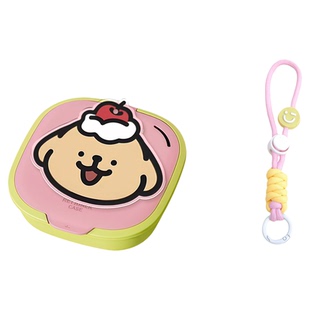 可爱线条小狗牙套收纳盒高颜值牙套保持器收纳盒假牙隐形牙套盒子