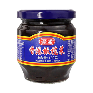 蓬盛香港橄榄菜180g橄榄菜瓶装开味咸菜下饭菜汕头酱菜拌饭面开胃