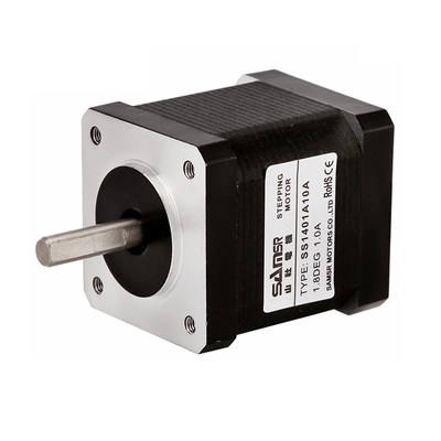 35步进电机直流24V单双出轴山社