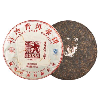 2014年澜沧古茶0085大饼357g