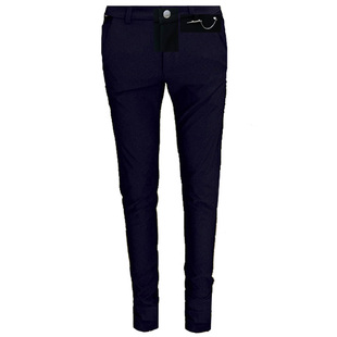 秋季修身型男裤弹力显瘦小脚裤发型师个性装饰百搭休闲长裤子潮流