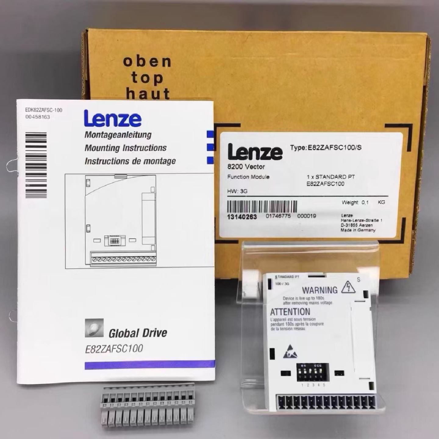 议价E82ZAFLC001 伦茨变频器模块面板库存现货实拍包邮议价 - 实物图